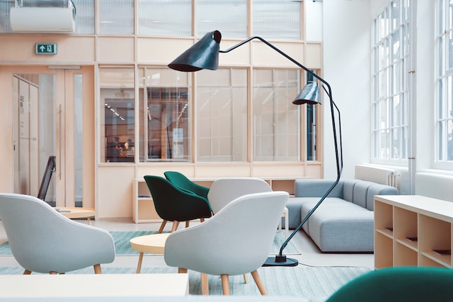 interior design for a corporate workspace