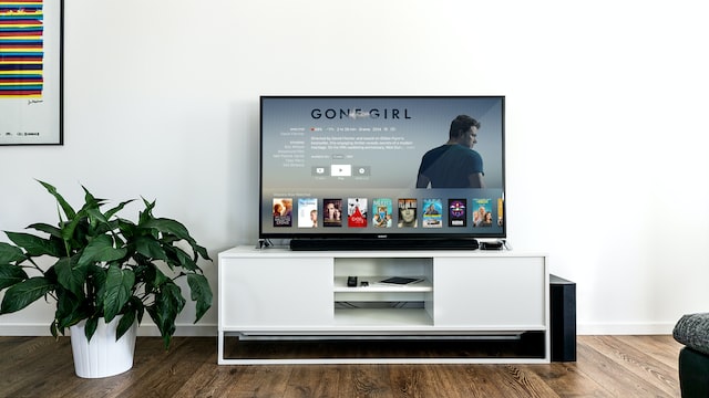 living room tv console
